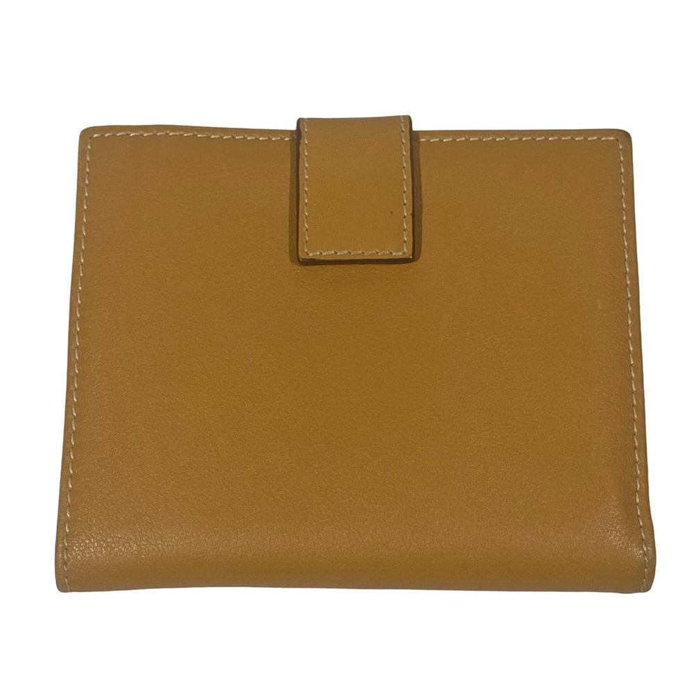 Salvatore Ferragamo Vintage Leather Compact Bifold Wallet